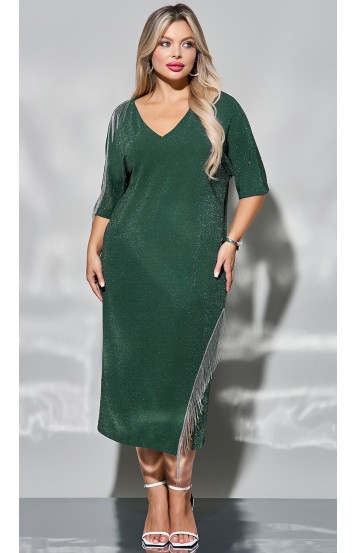 Лигара платье зеленое Лигара платье зеленое