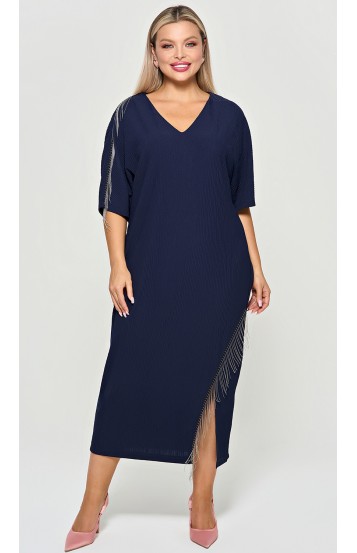 Лигара платье чернильное Лигара платье чернильное