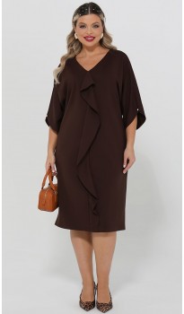 Дреана платье шоколадное в наличии