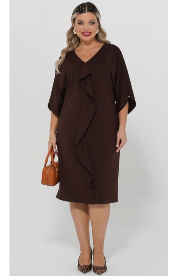 Дреана платье шоколадное Дреана платье шоколадное