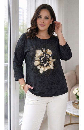 Кевиль кофта графит