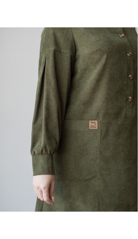 Бонни платье хаки