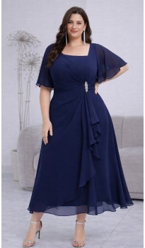 Лиззи платье темно-синее