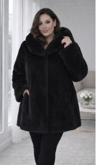 Гейла шуба черная