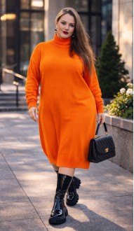 Рикис платье мандариновое