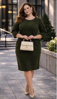Морган платье хаки