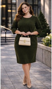 Морган платье хаки