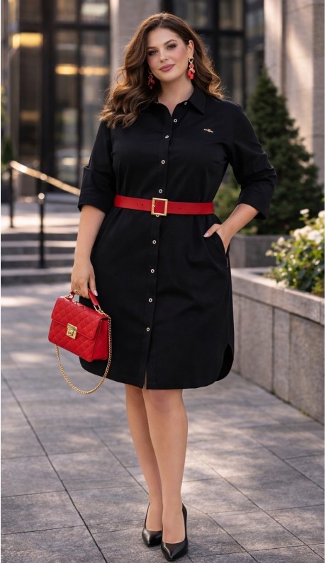 Вивьен платье черное