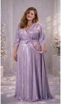 Валенсия платье в пол лаванда