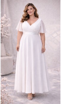 Лореса платье в пол белое в наличии