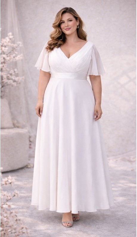 Лореса платье в пол белое в наличии