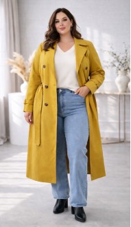 Минвес тренч горчичный