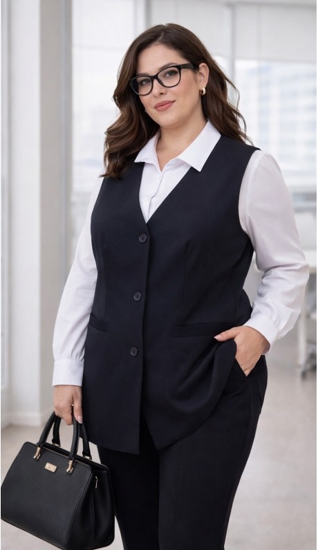 Келлис жилетка темно-синяя в наличии