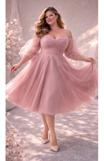 Ярони платье midi пудра