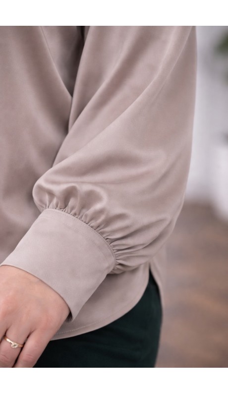 Малика рубашка капучино в наличии