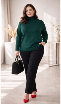 Лаерта водолазка изумрудная