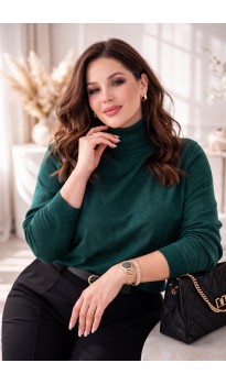 Лаерта водолазка изумрудная