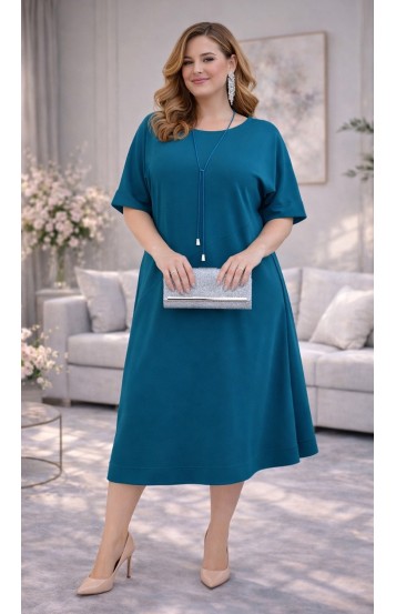 Юрия платье морская волна