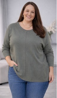 Фрея джемпер хаки