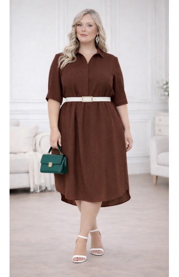 Кэрил платье шоколадное