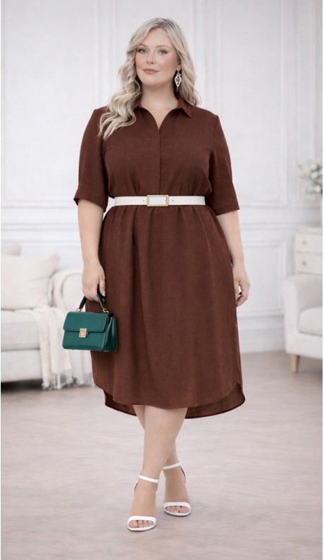 Кэрил платье шоколадное