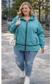 Грета ветровка бирюзовая