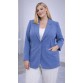 Бьянка жакет голубой