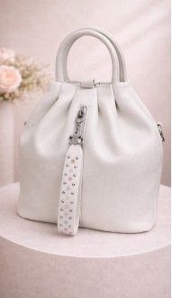 Риана рюкзак белый