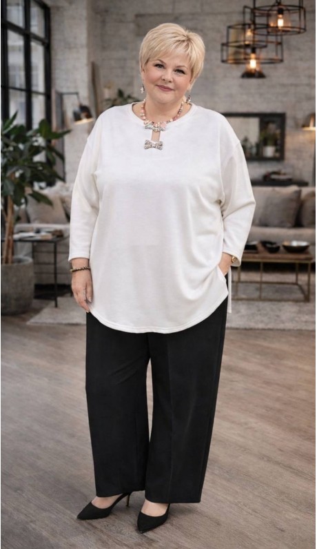 Мейра туника белая