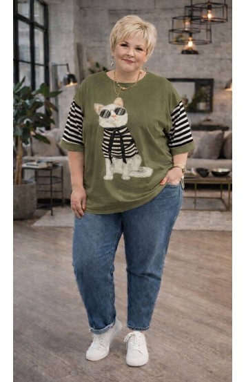 Росси лонгслив хаки