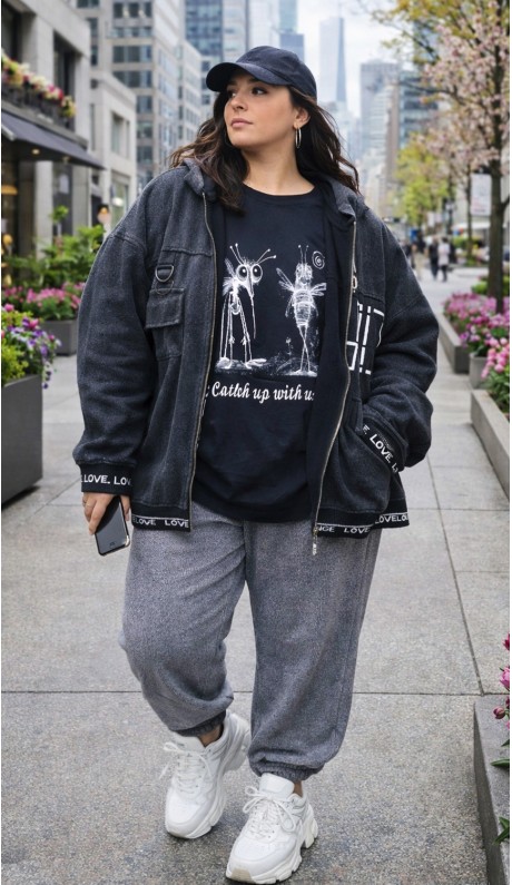 Ирри джинсовая куртка черная