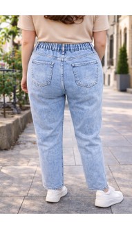 Нойли джинсы голубые