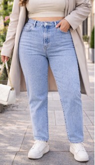 Нойли джинсы голубые