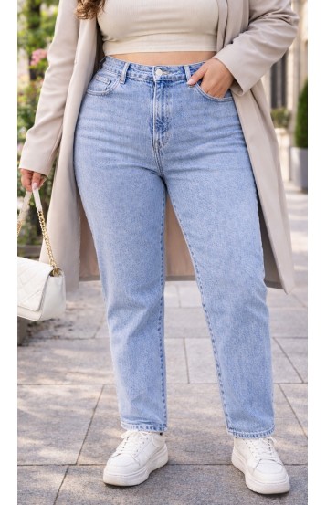 Нойли джинсы голубые