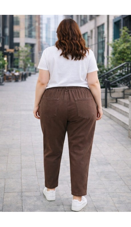 Ивеус джинсы шоколадные