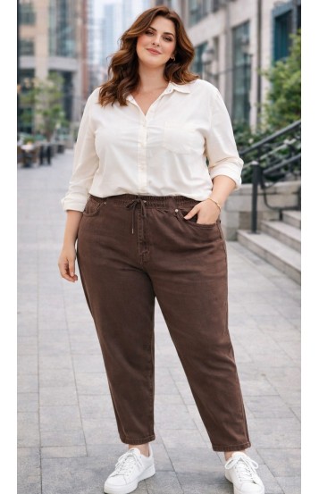 Ивеус джинсы шоколадные