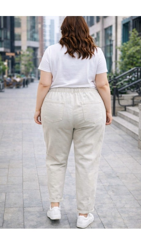 Ивеус джинсы молочные