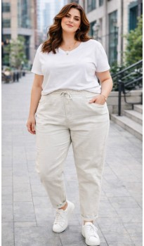 Ивеус джинсы молочные