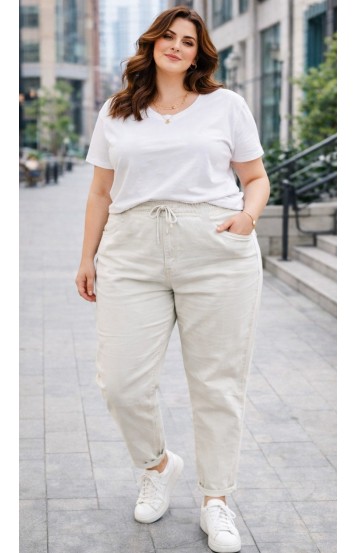 Ивеус джинсы молочные