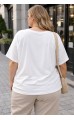 Асоль футболка белая