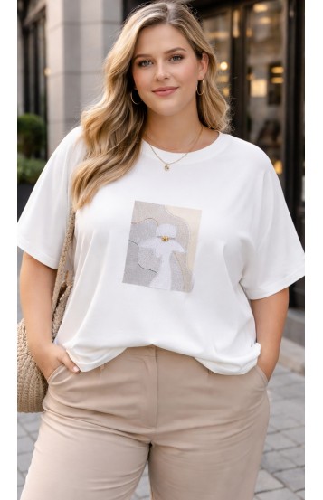 Асоль футболка белая