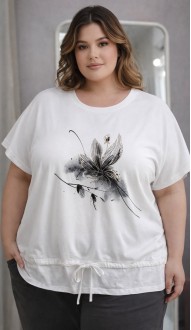 Дайли футболка белая