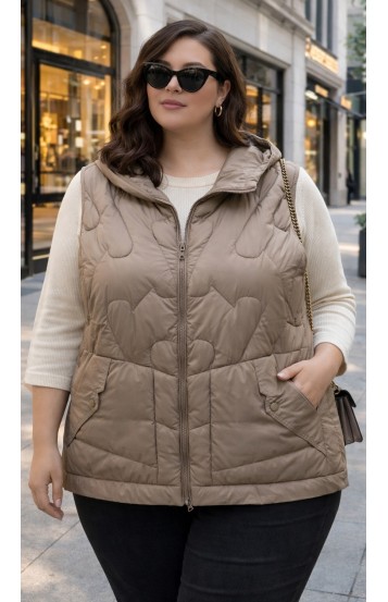 Нилвин жилетка капучино