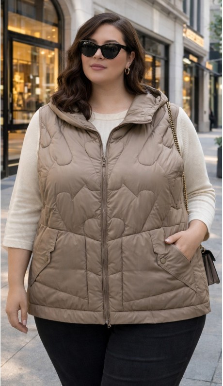 Нилвин жилетка капучино