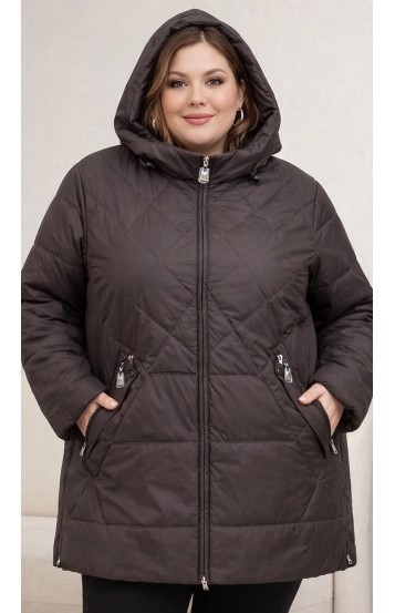 Алвис куртка шоколад