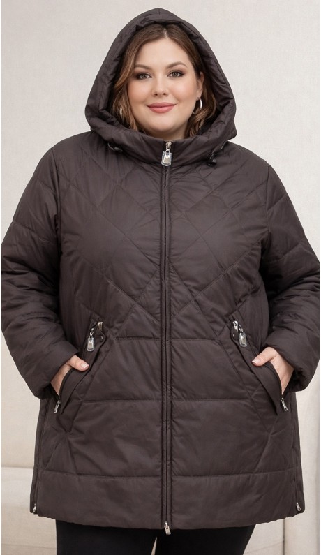 Алвис куртка шоколад