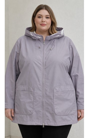 Шилзи ветровка лавандовая двусторонняя