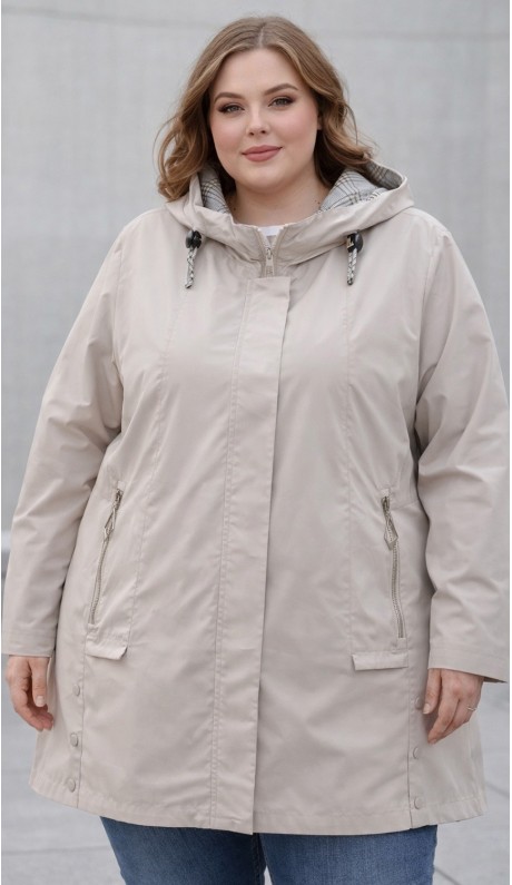 Гевин ветровка бежевая