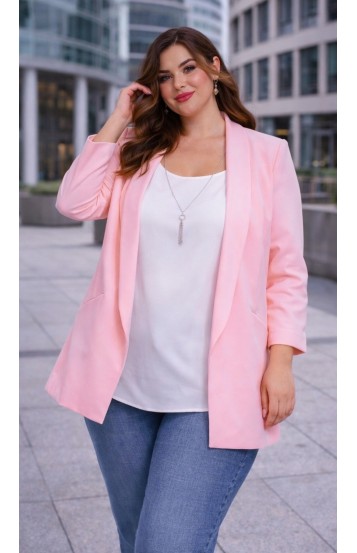 Лоис пиджак розовый в наличии
