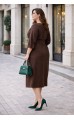 Элиста платье шоколадное